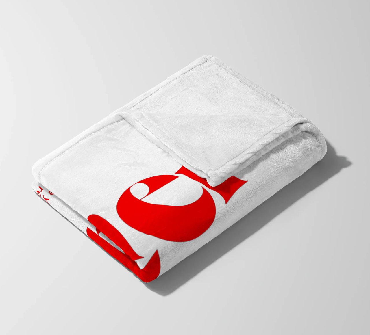merde statement print: choose your curse words responsibly. fleece blanket by The True Type