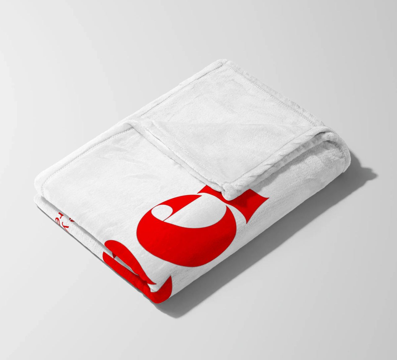 merde statement print: choose your curse words responsibly. fleece blanket by The True Type