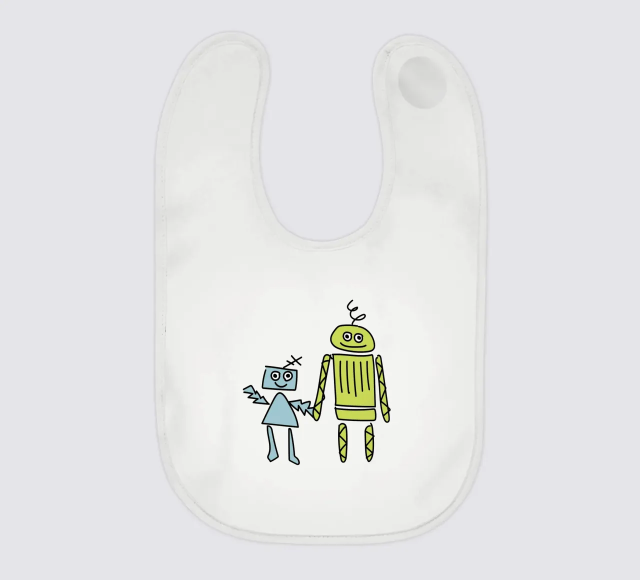 Little Robots: Dingi und Pilu bavaglino da Xaver & Friends