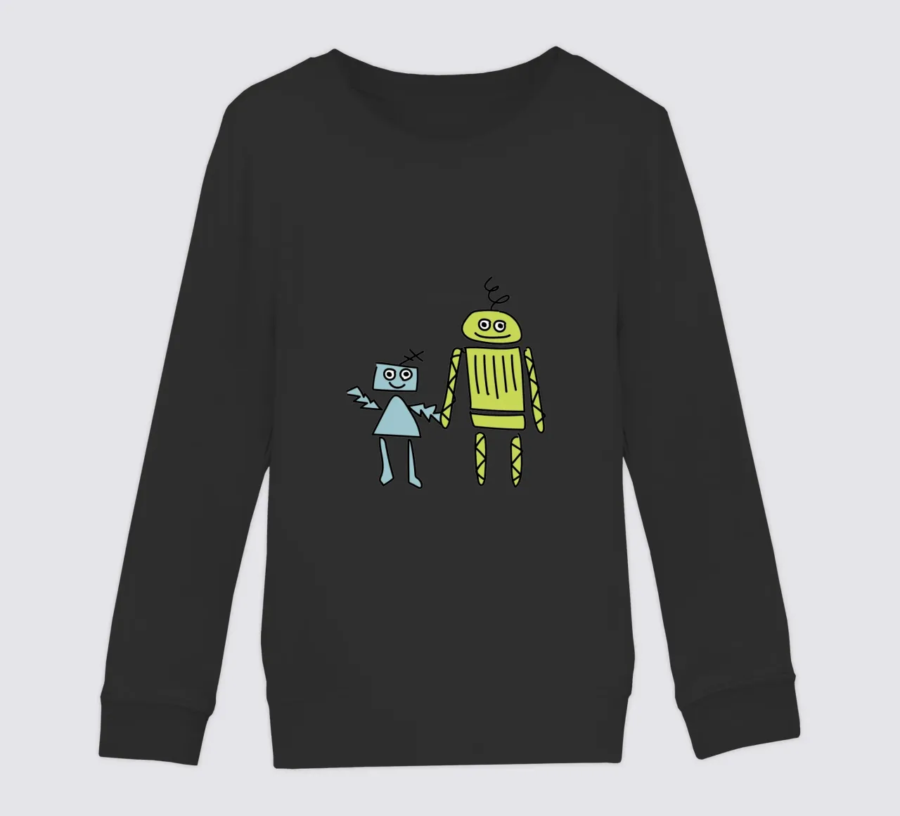 Little Robots: Dingi und Pilu felpa bambino da Xaver & Friends