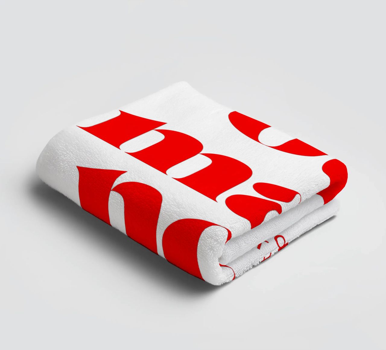 oui mais non statement print: conduct your battles politely. towel by The True Type