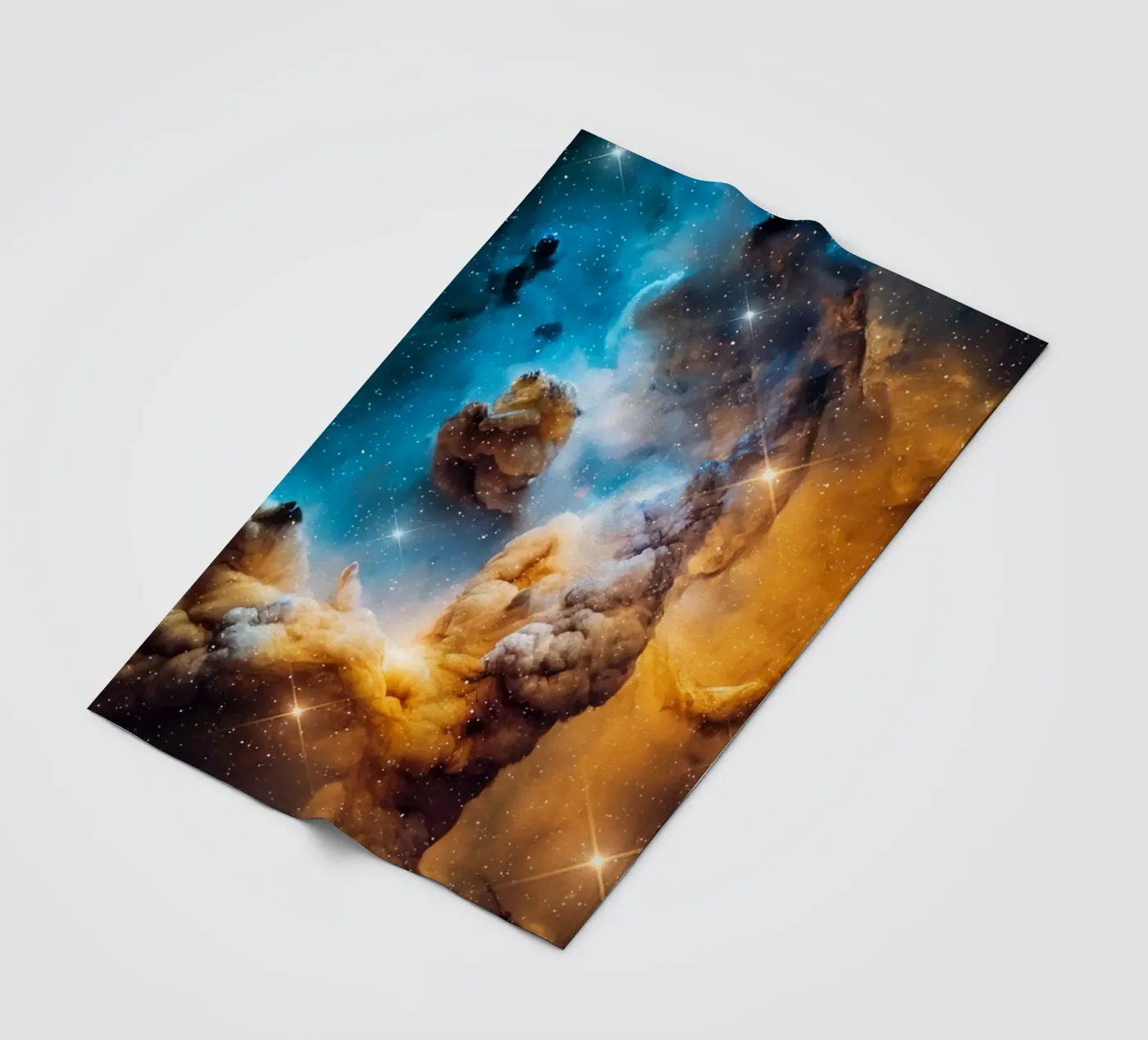 Aethera Fleecedecke von Stellar Dream Art