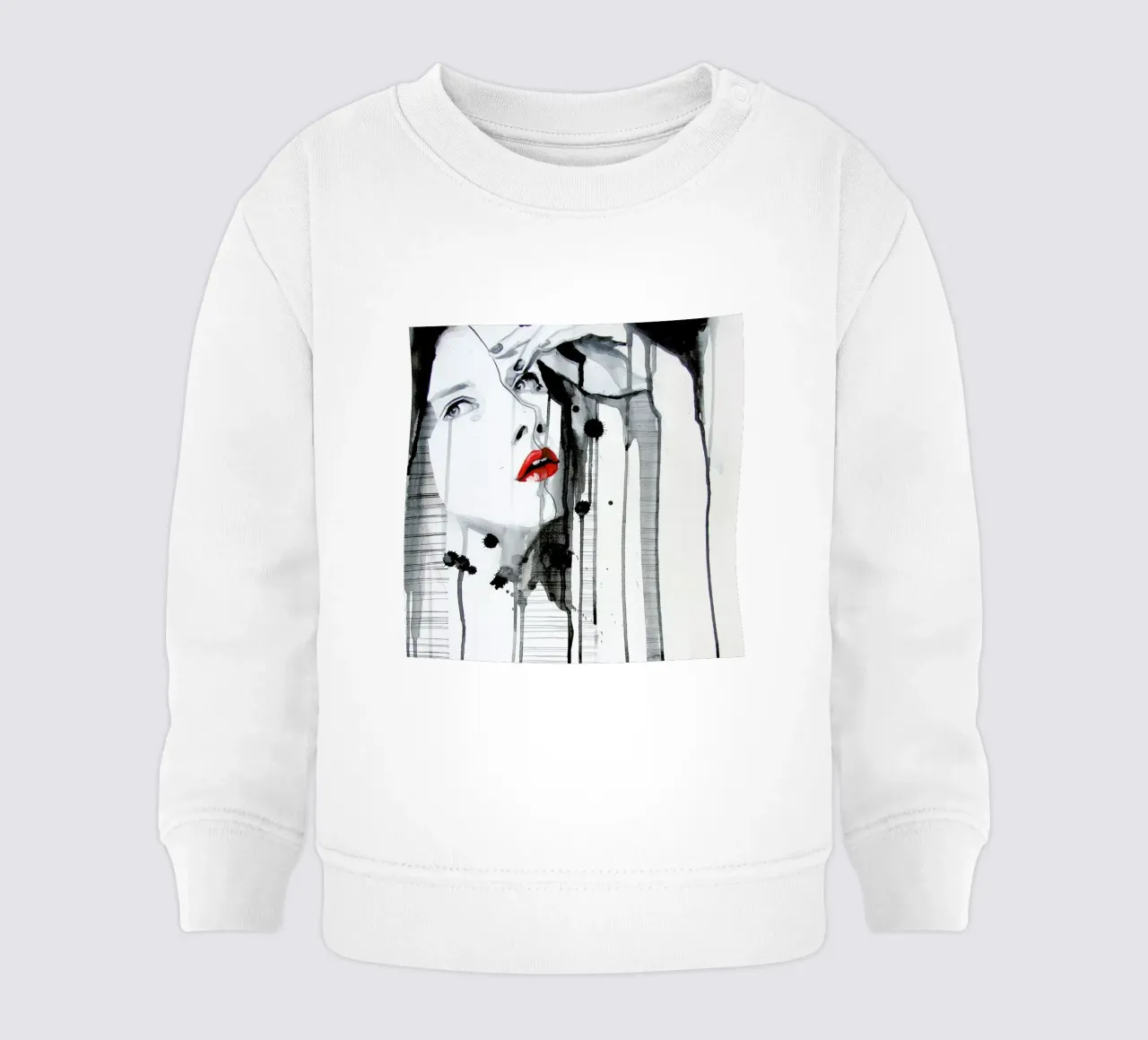 Maybe I'm Wrong Baby Sweatshirt von Rebekka