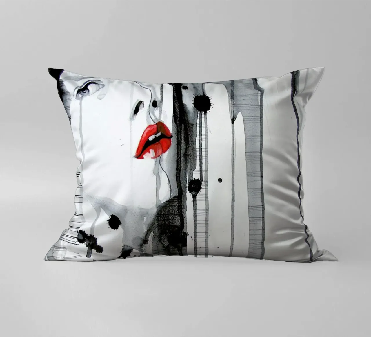 Maybe I'm Wrong decorative cushion by Rebekka