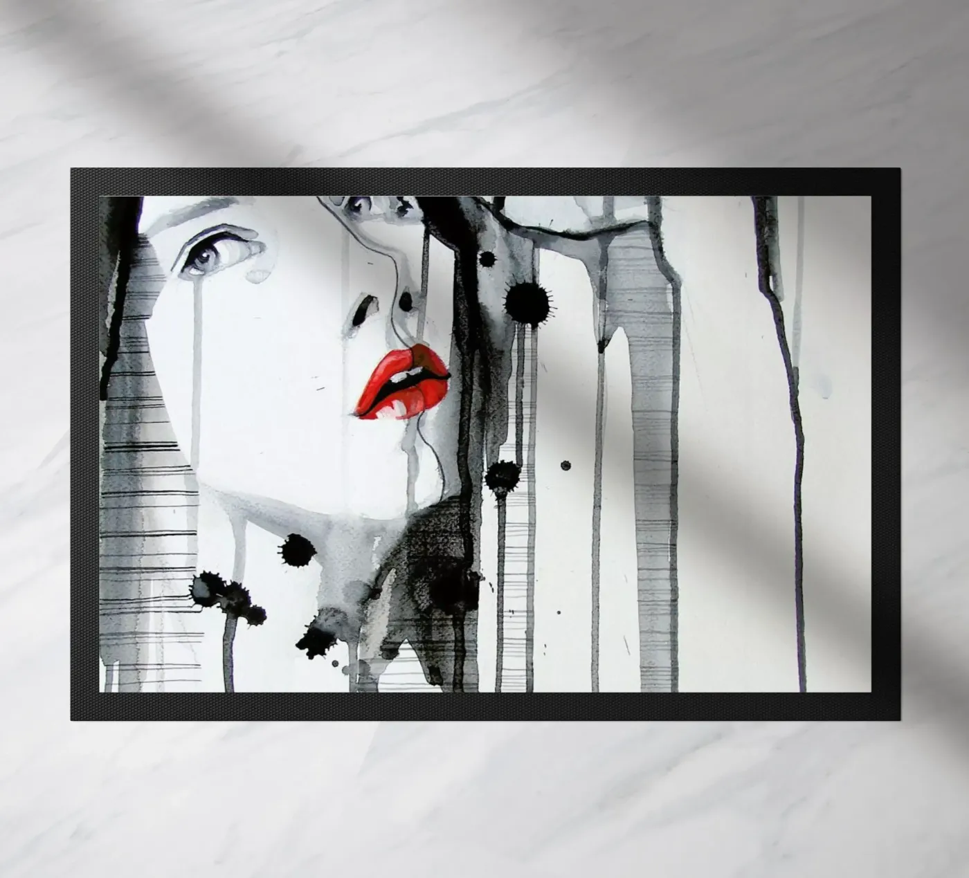 Maybe I'm Wrong Fußmatte von Rebekka