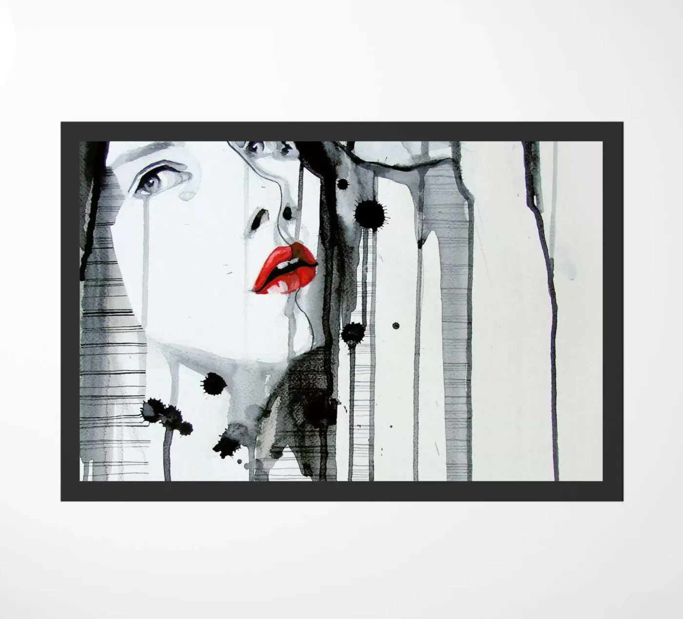 Maybe I'm Wrong Fußmatte von Rebekka