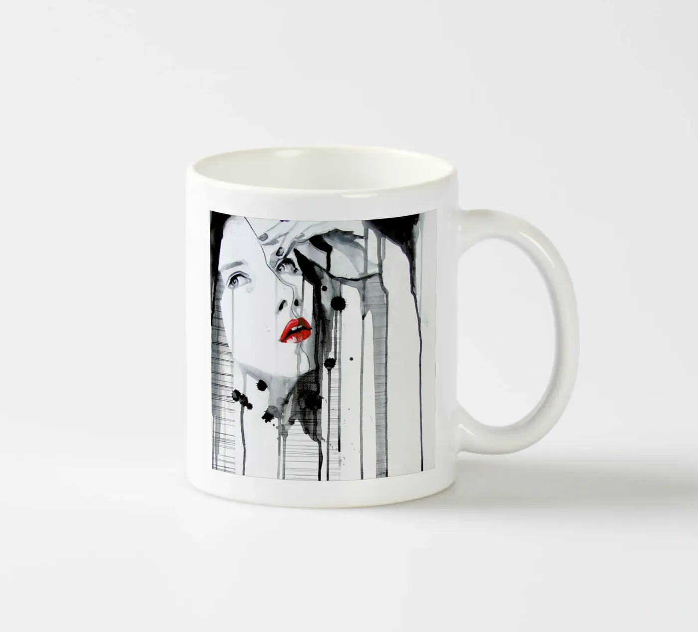 Maybe I'm Wrong ceramic mug by Rebekka