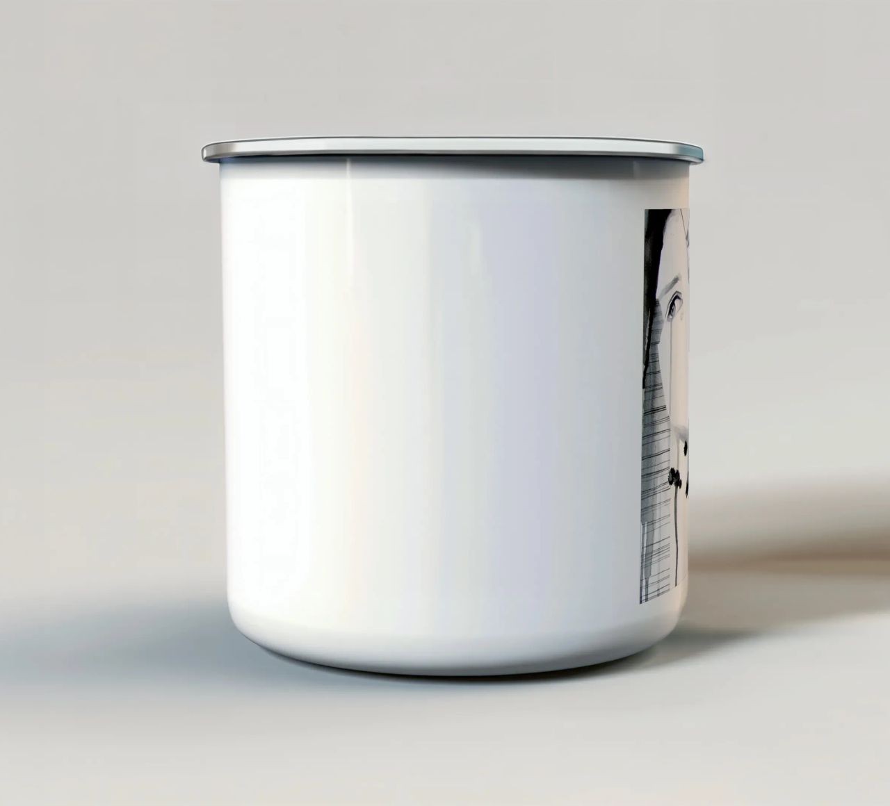 Maybe I'm Wrong tazza in smalto da Rebekka