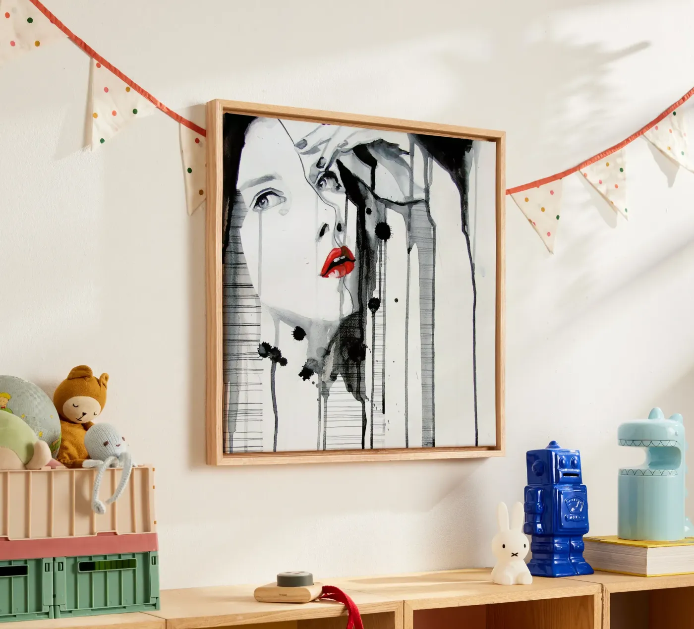 Maybe I'm Wrong canvas by Rebekka