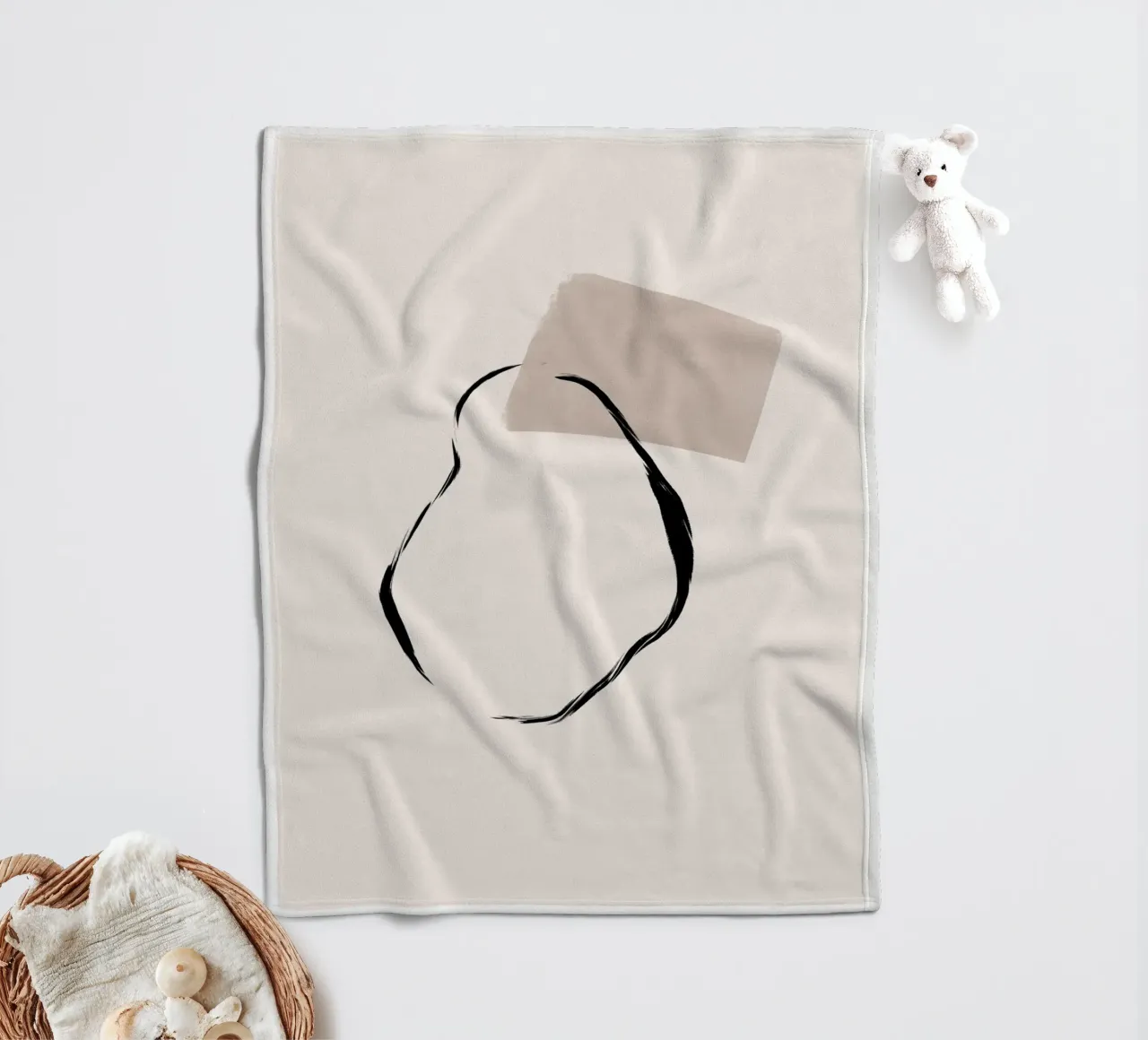 Vie Simple No 2 coperta in pile da treechild