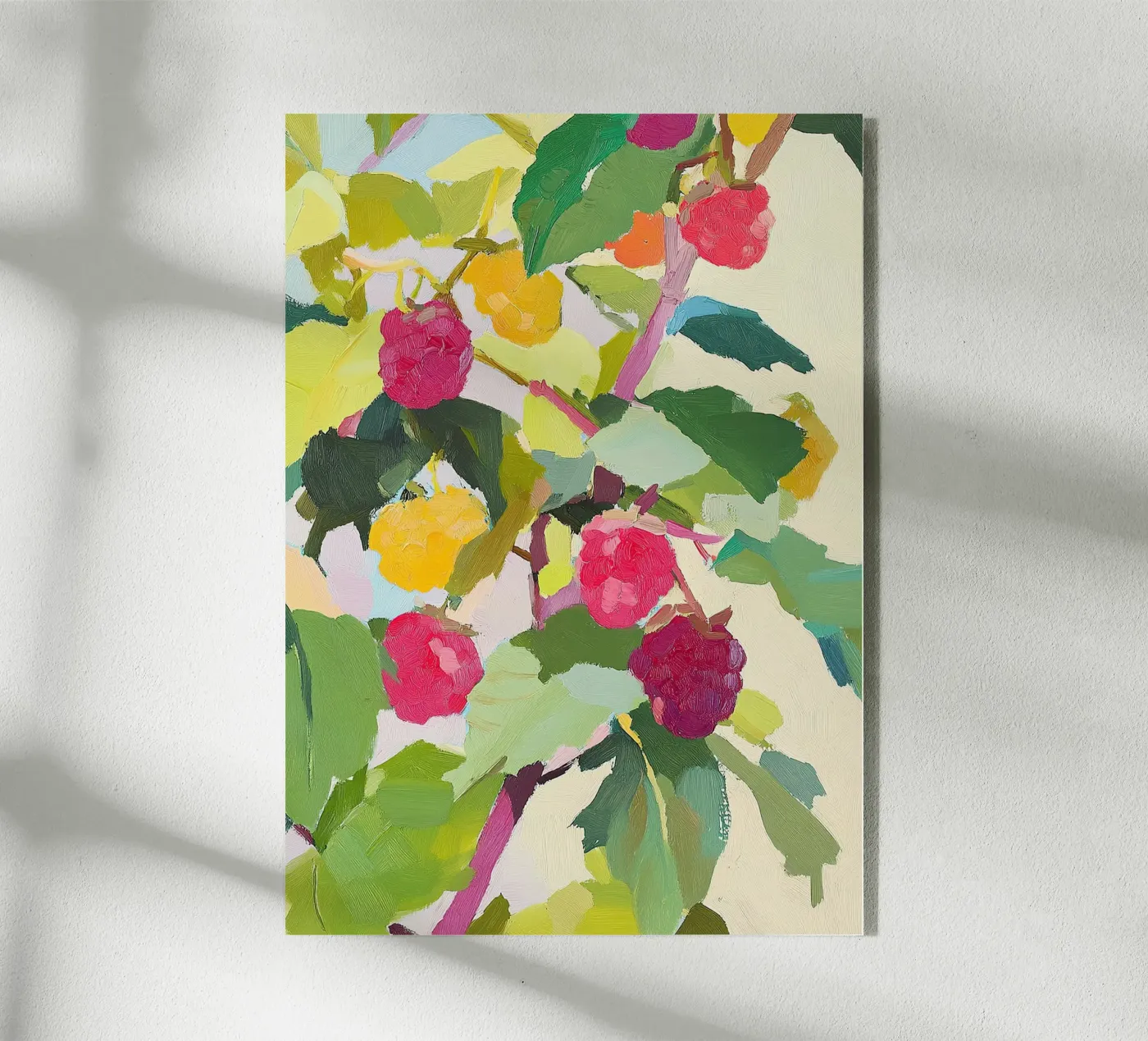 Framboises plexiglas de Euphoria Theresa