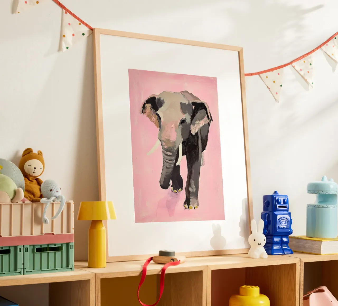 Elefant poster by Euphoria Theresa