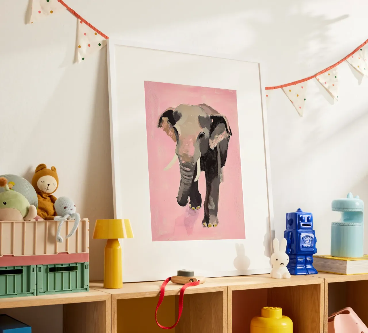 Elefant poster by Euphoria Theresa