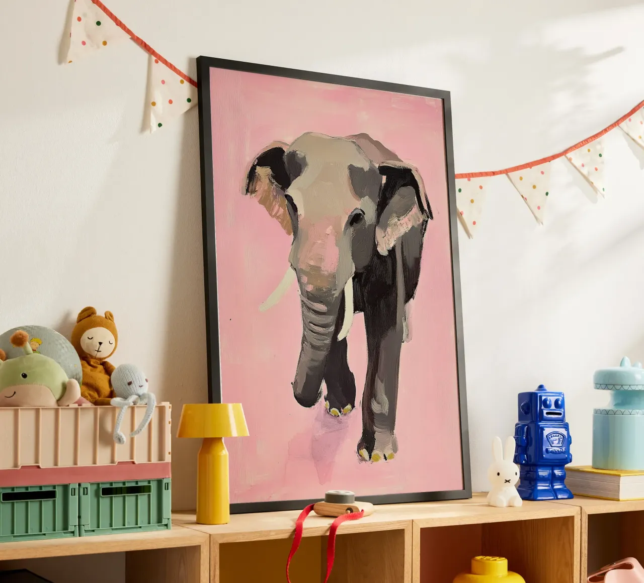 Elefant poster by Euphoria Theresa
