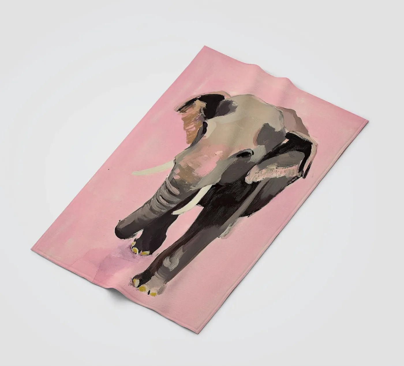 Elefant fleecedeken van Euphoria Theresa