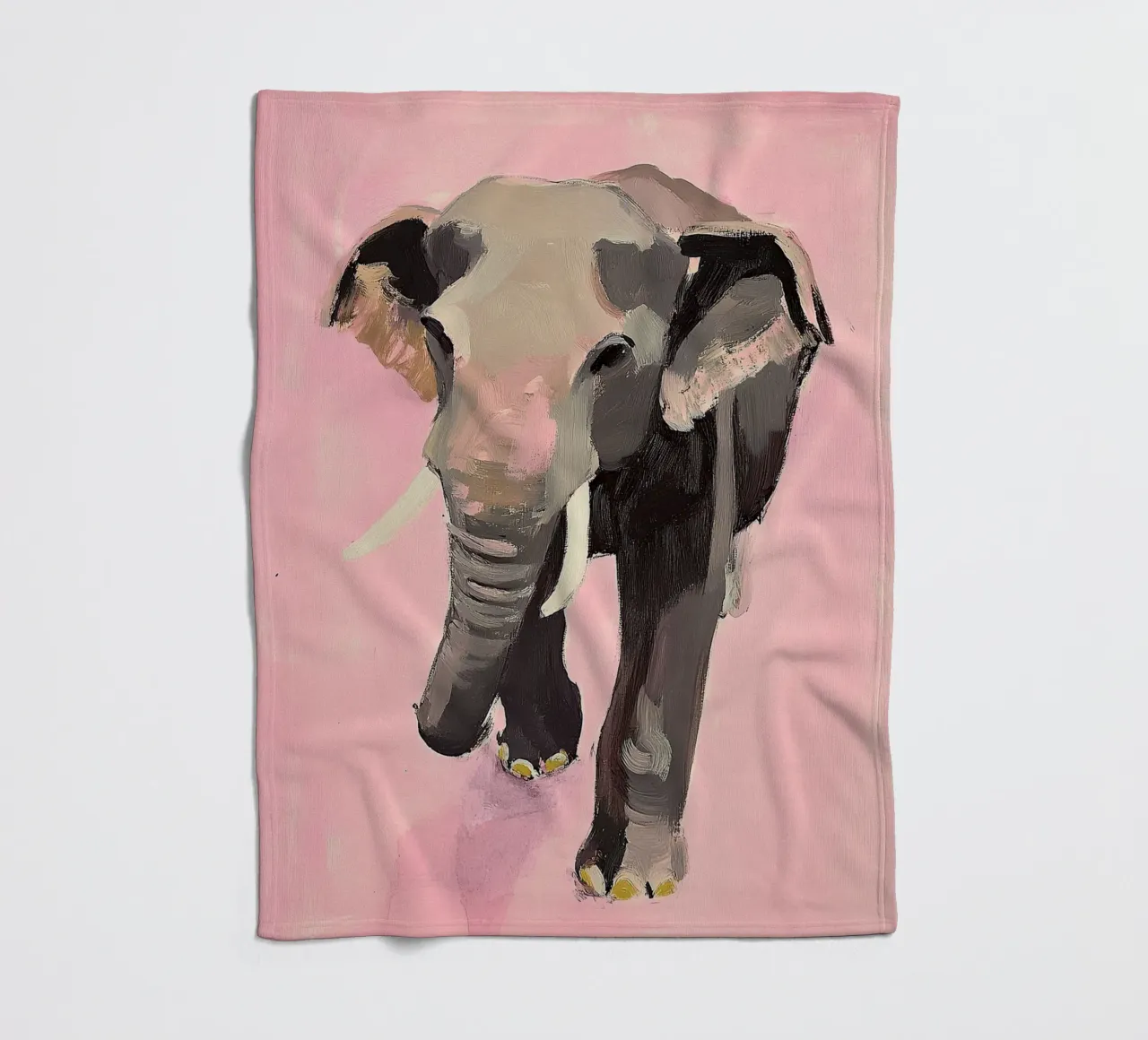 Elefant Fleecedecke von Euphoria Theresa