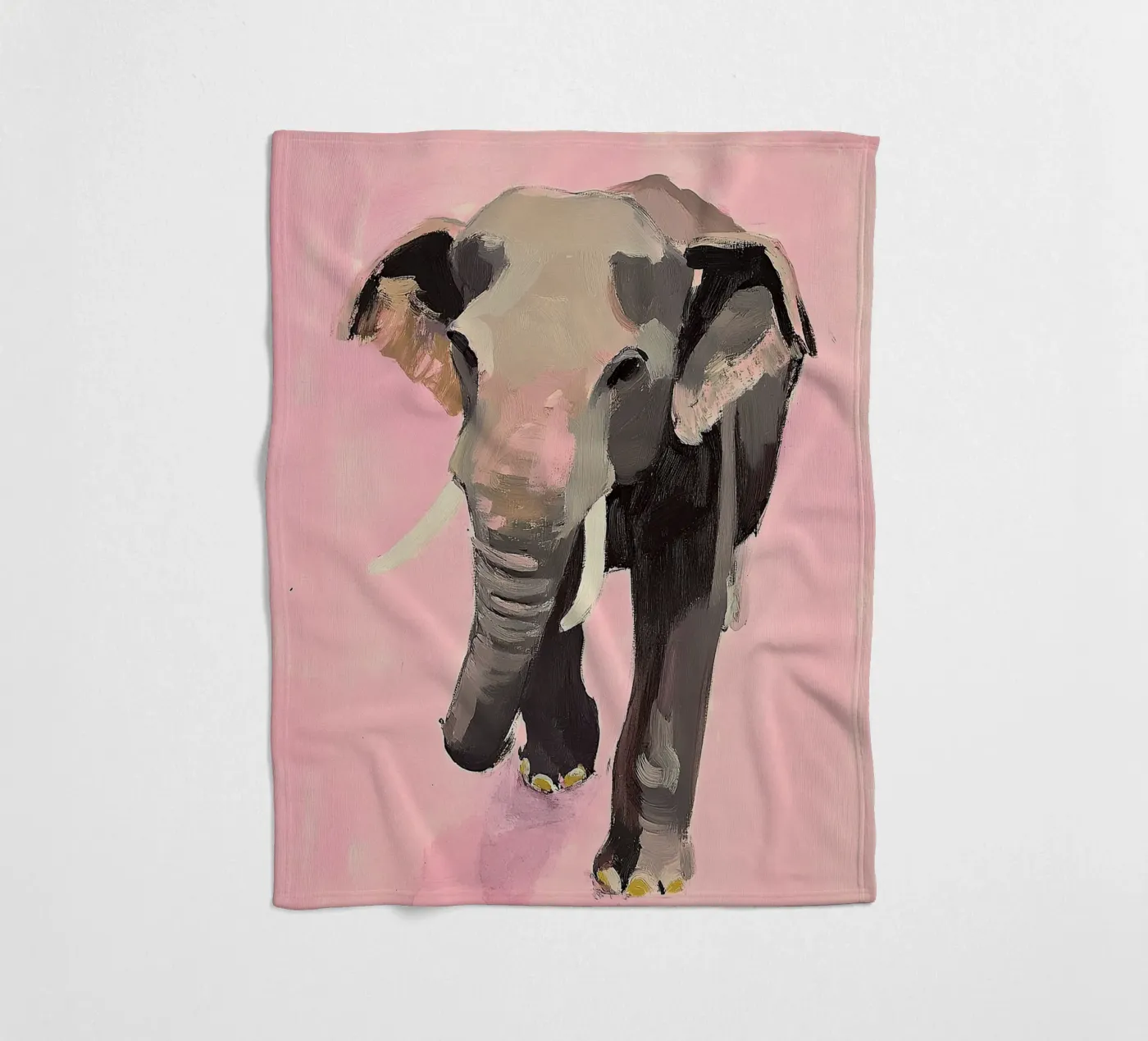 Elefant fleecedeken van Euphoria Theresa