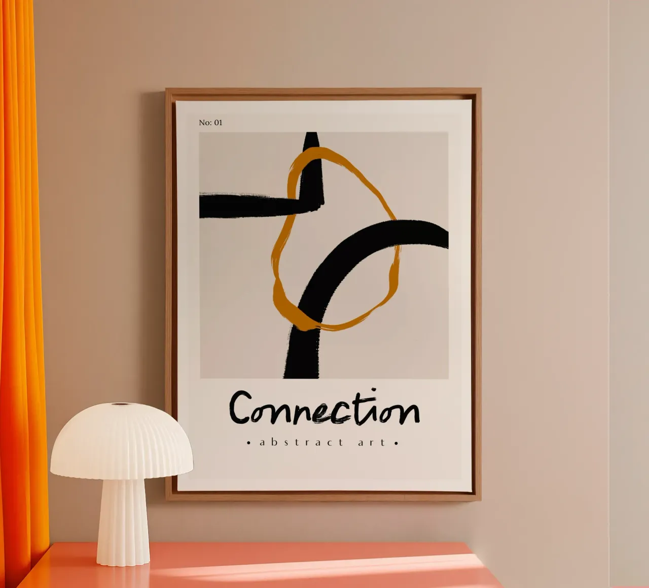 Vie Simple No 6 tela con Cornice a cassetta da treechild