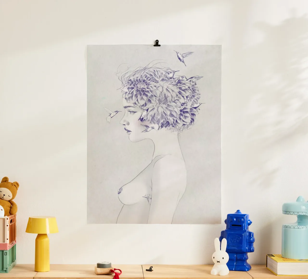 Dhalia 1 Poster von Jenny Liz Rome