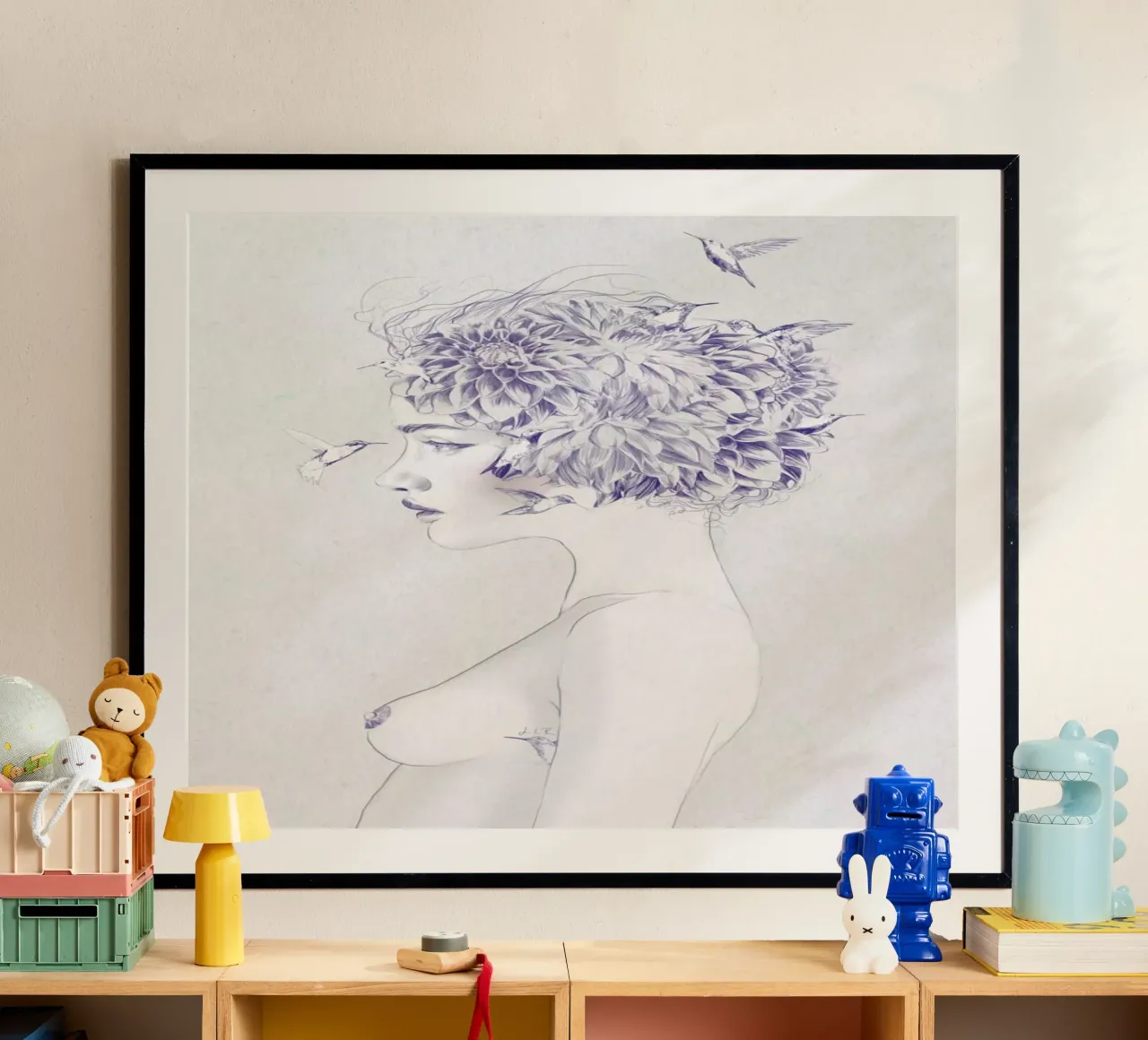 Dhalia 1 Poster von Jenny Liz Rome