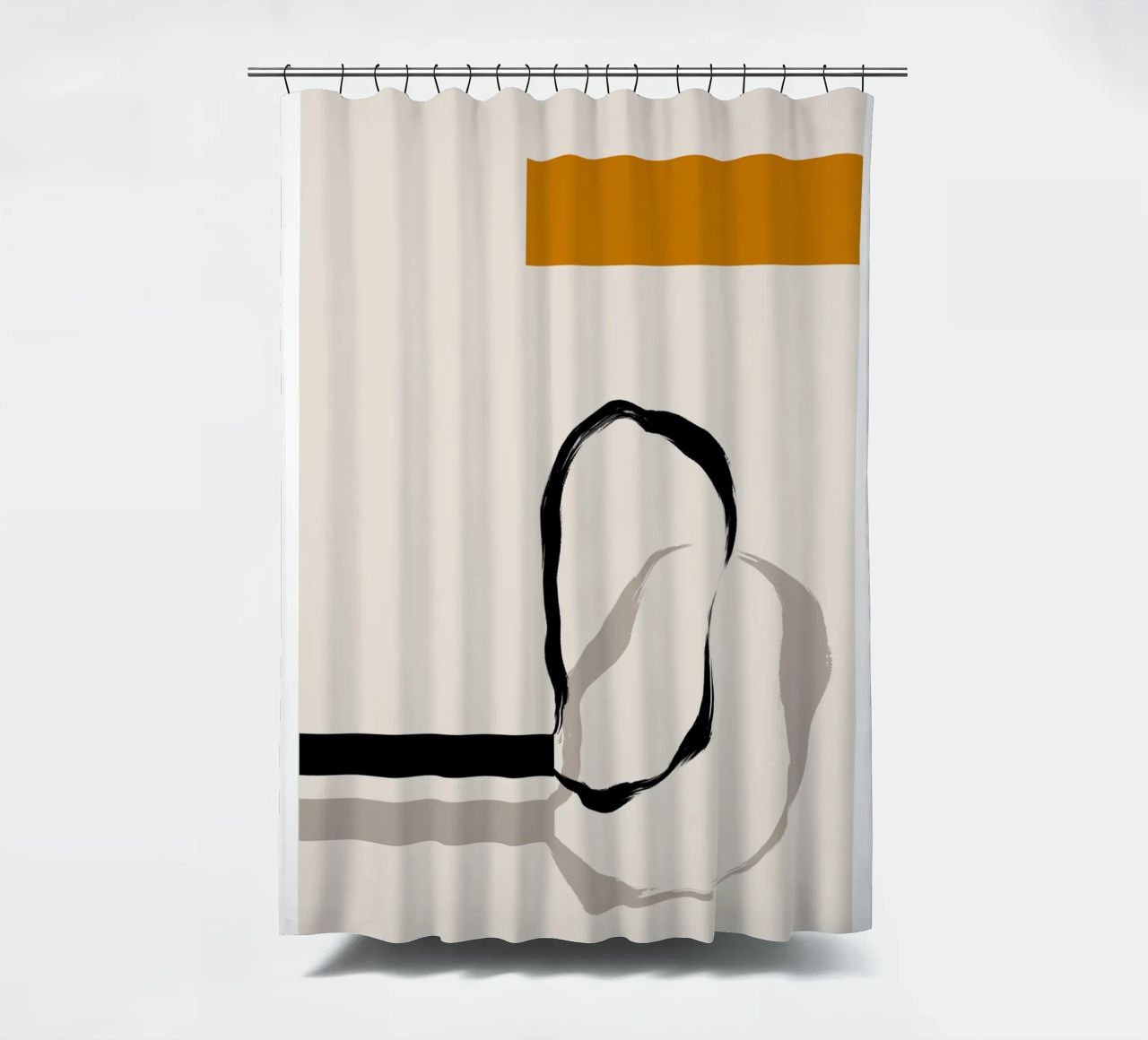Vie Simple No 7 Duschvorhang von treechild