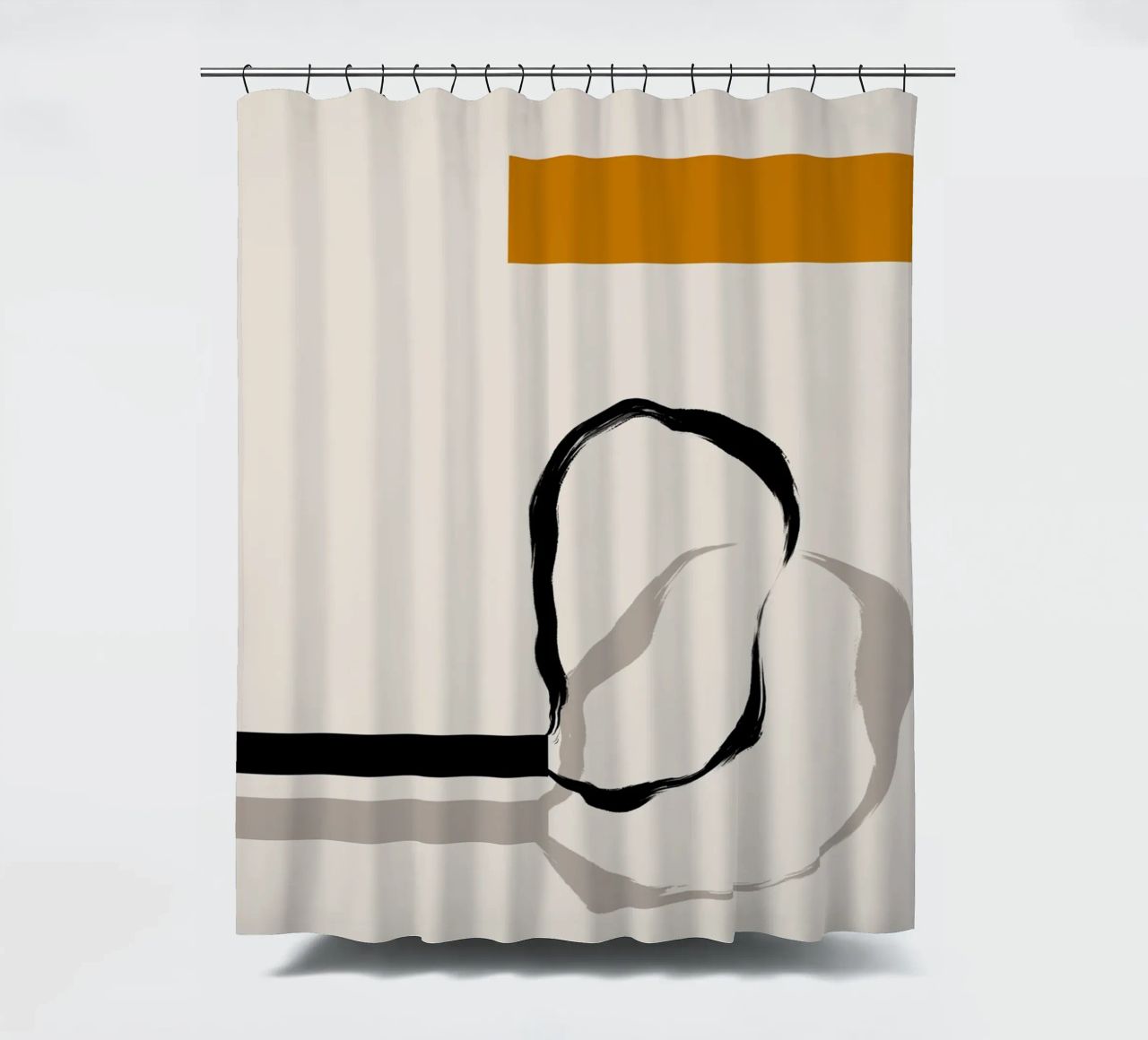 Vie Simple No 7 Duschvorhang von treechild