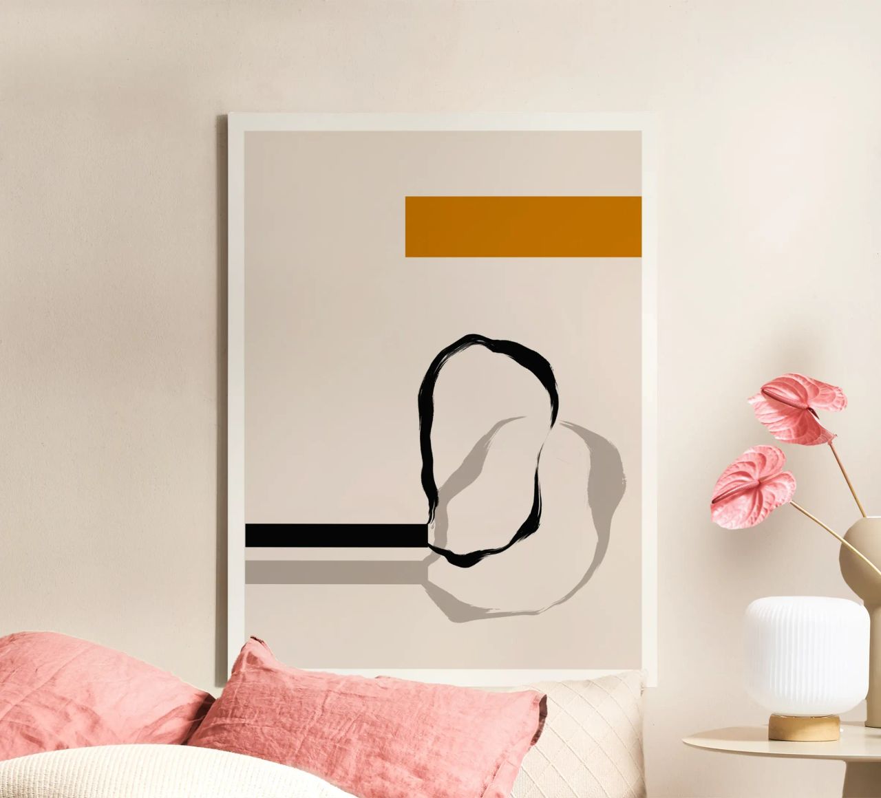 Vie Simple No 7 Leinwand von treechild