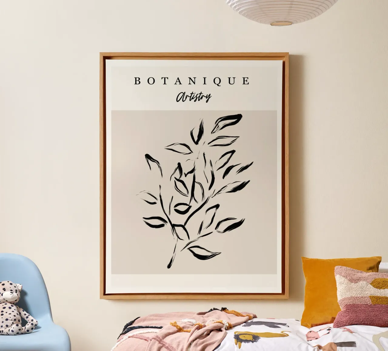 Vie Simple No 10 toile de treechild