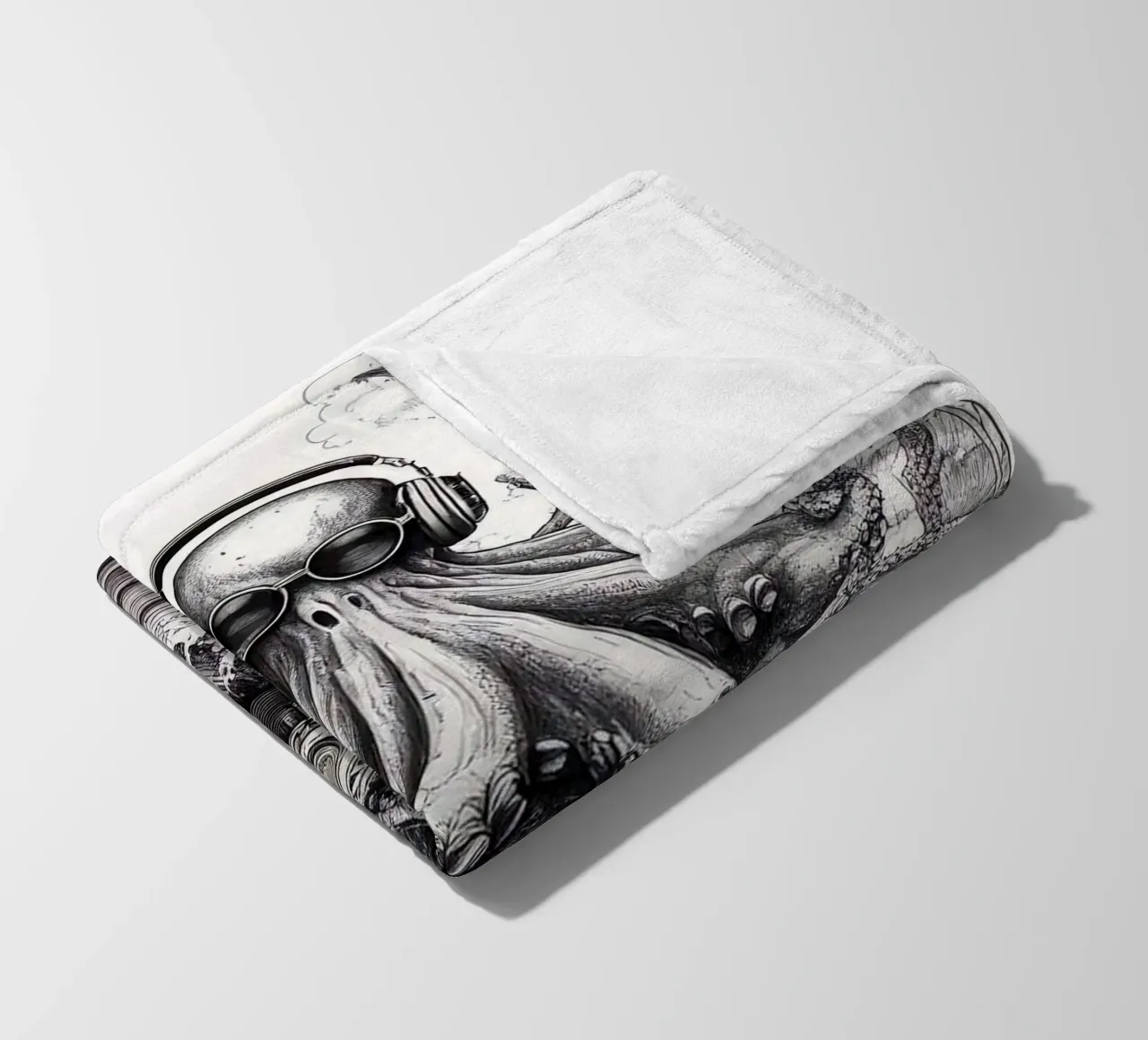 Dj Poulpe 1 coperta in pile da tylerstudio