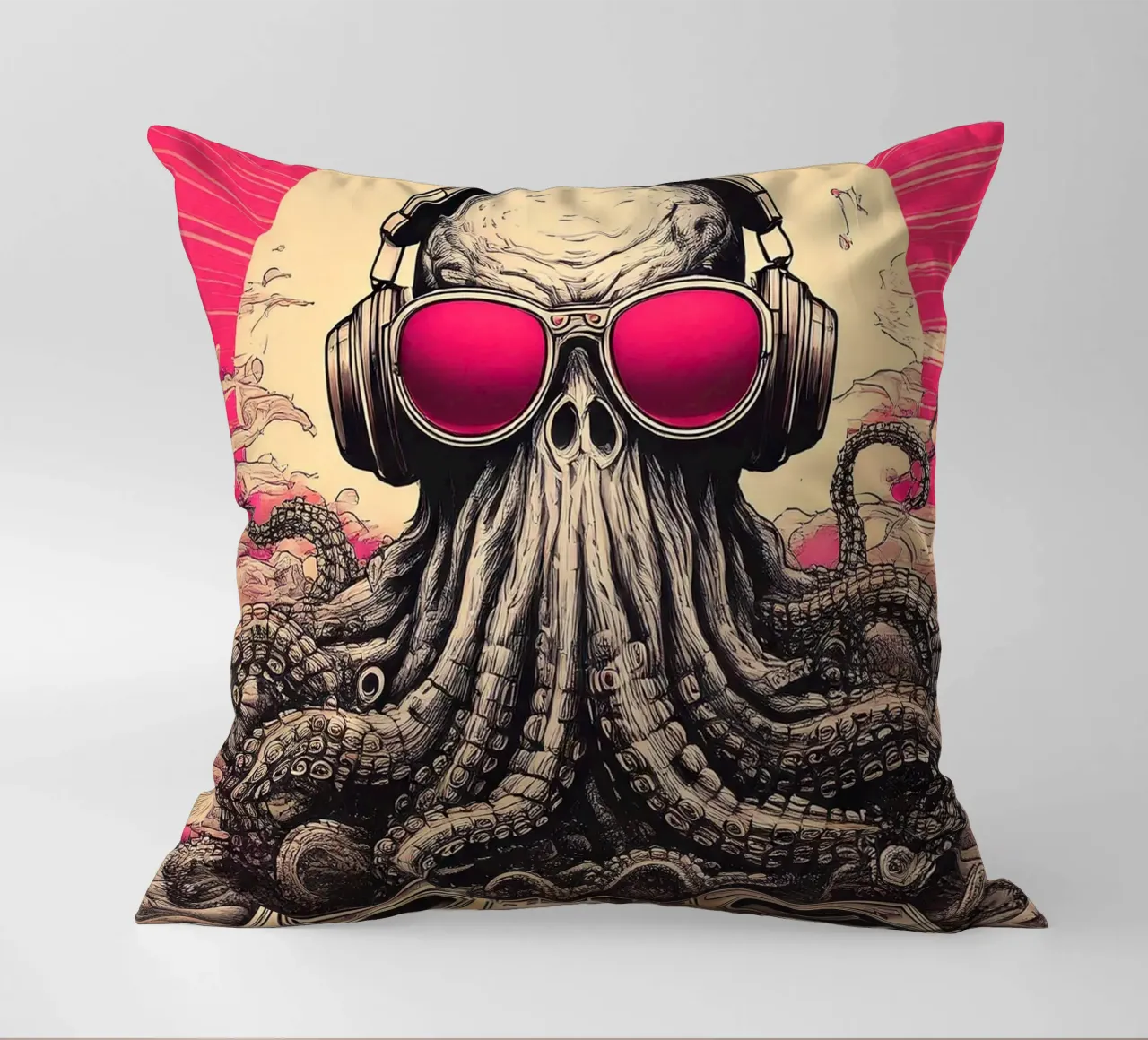 Poulpe of the death cuscino da tylerstudio