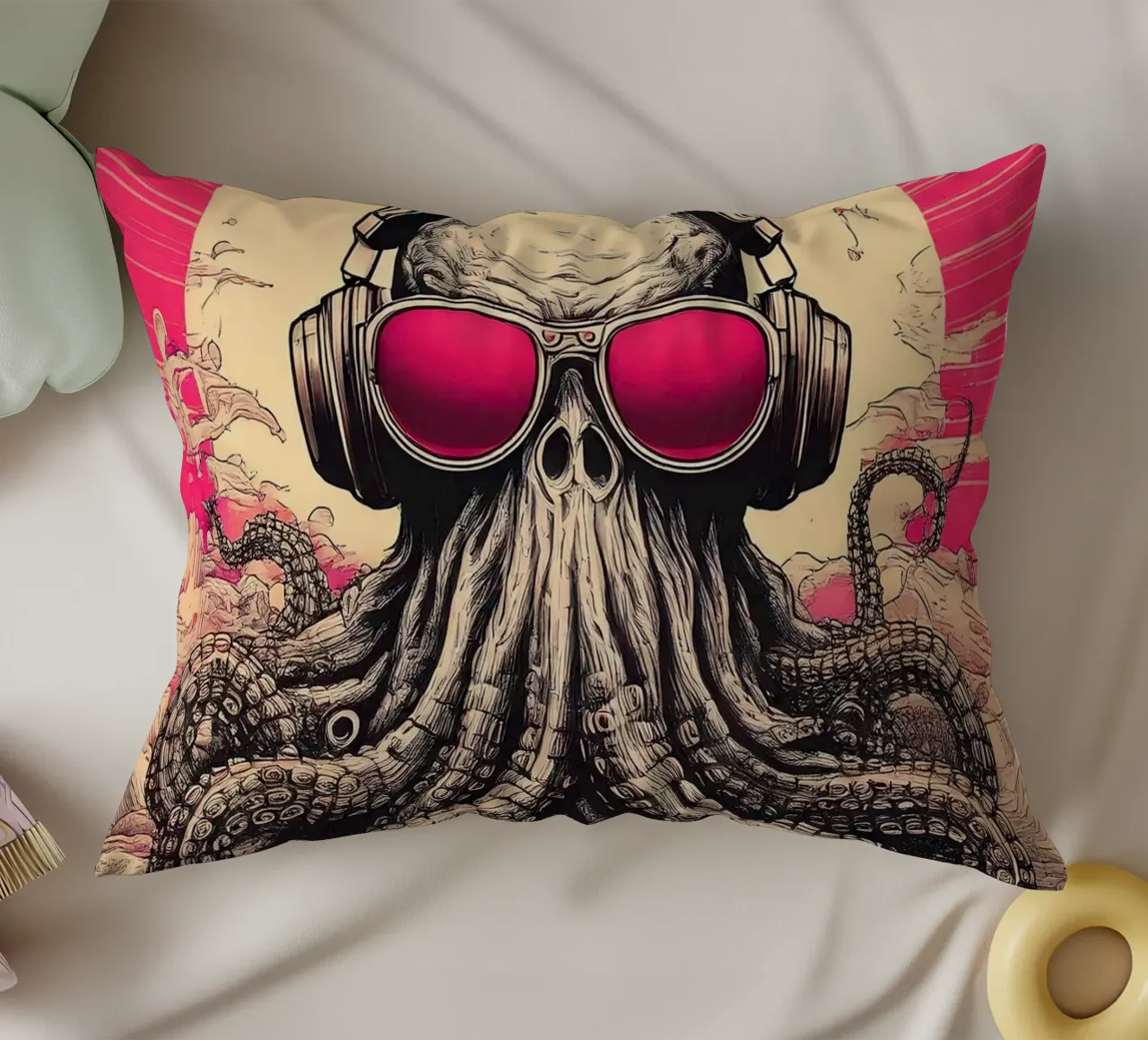 Poulpe of the death cuscino da tylerstudio