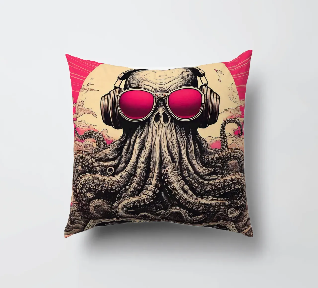 Poulpe of the death cuscino da tylerstudio