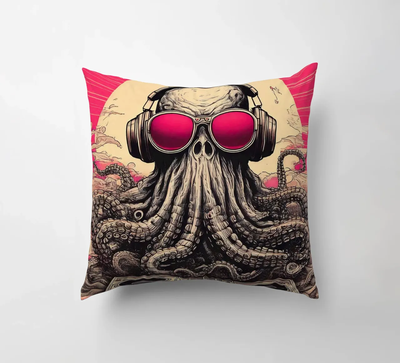 Poulpe of the death cuscino da tylerstudio