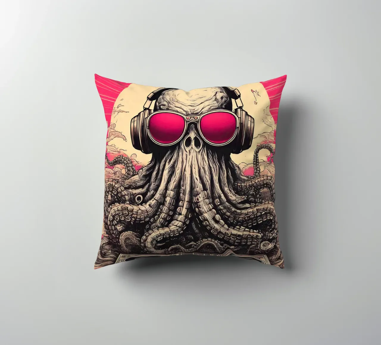 Poulpe of the death cuscino da tylerstudio
