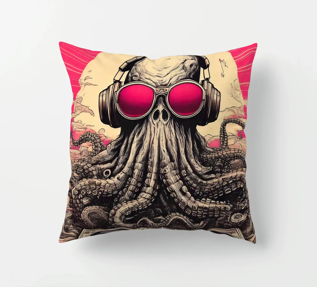 Poulpe of the death cuscino da tylerstudio