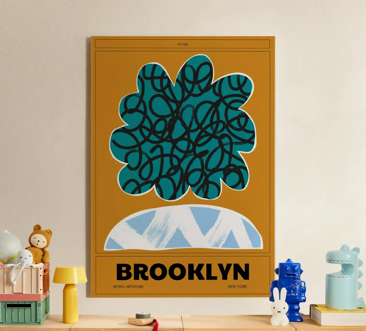BROOKLYN acrylic glass by Einfach Uebel