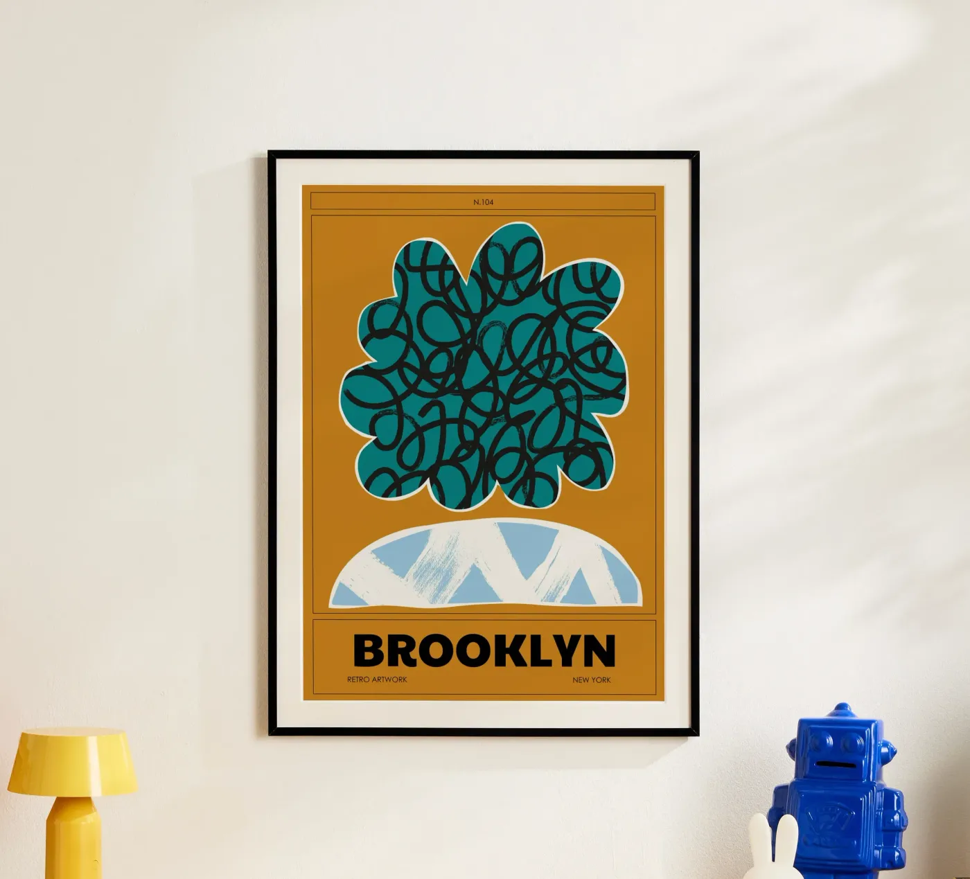 BROOKLYN Poster von SMRT STUDIO