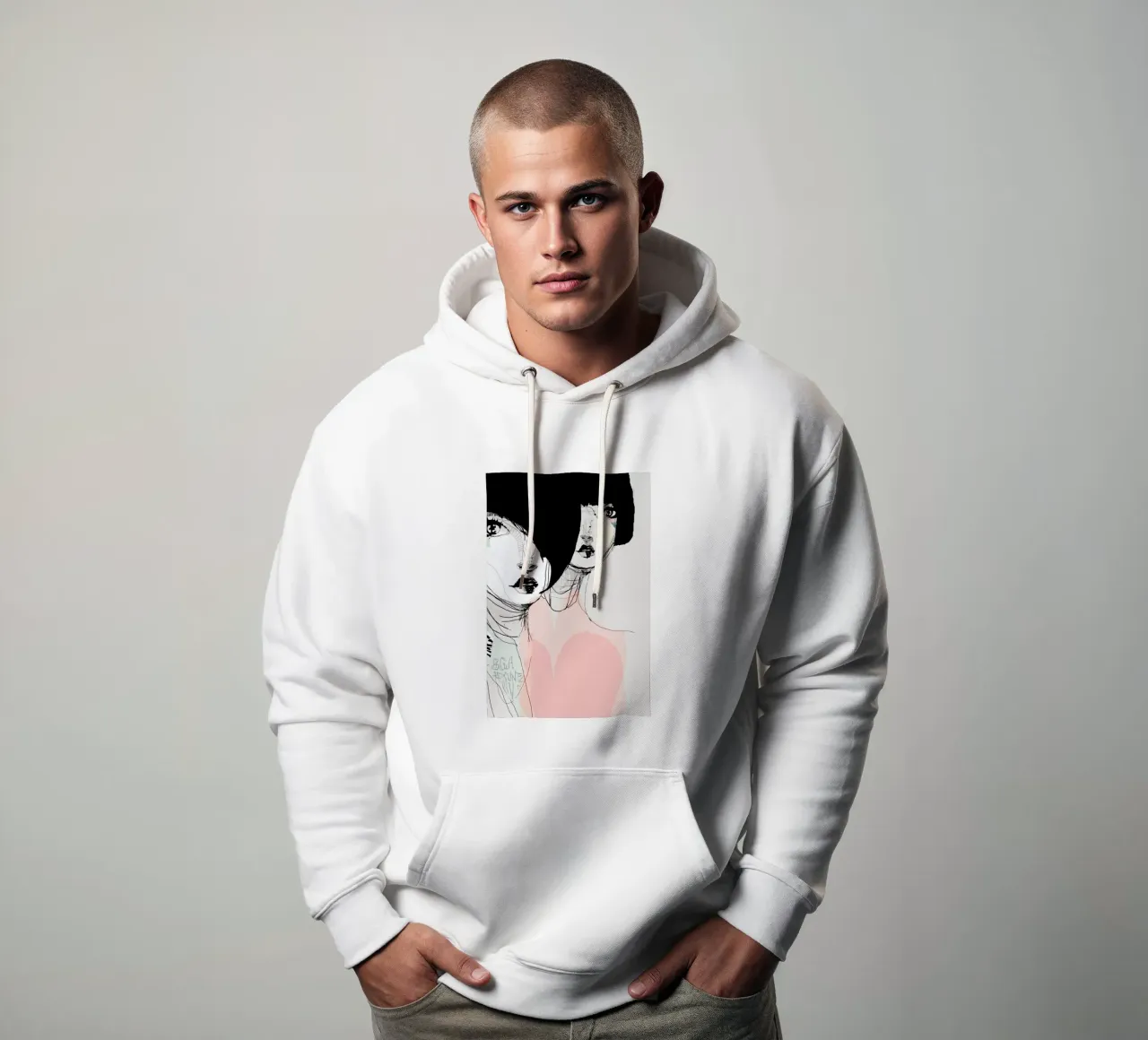 Iisis felpa con cappuccio da Giulio Iurissevich