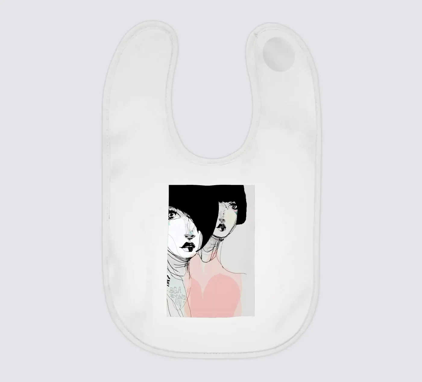 Iisis baby bib by Giulio Iurissevich