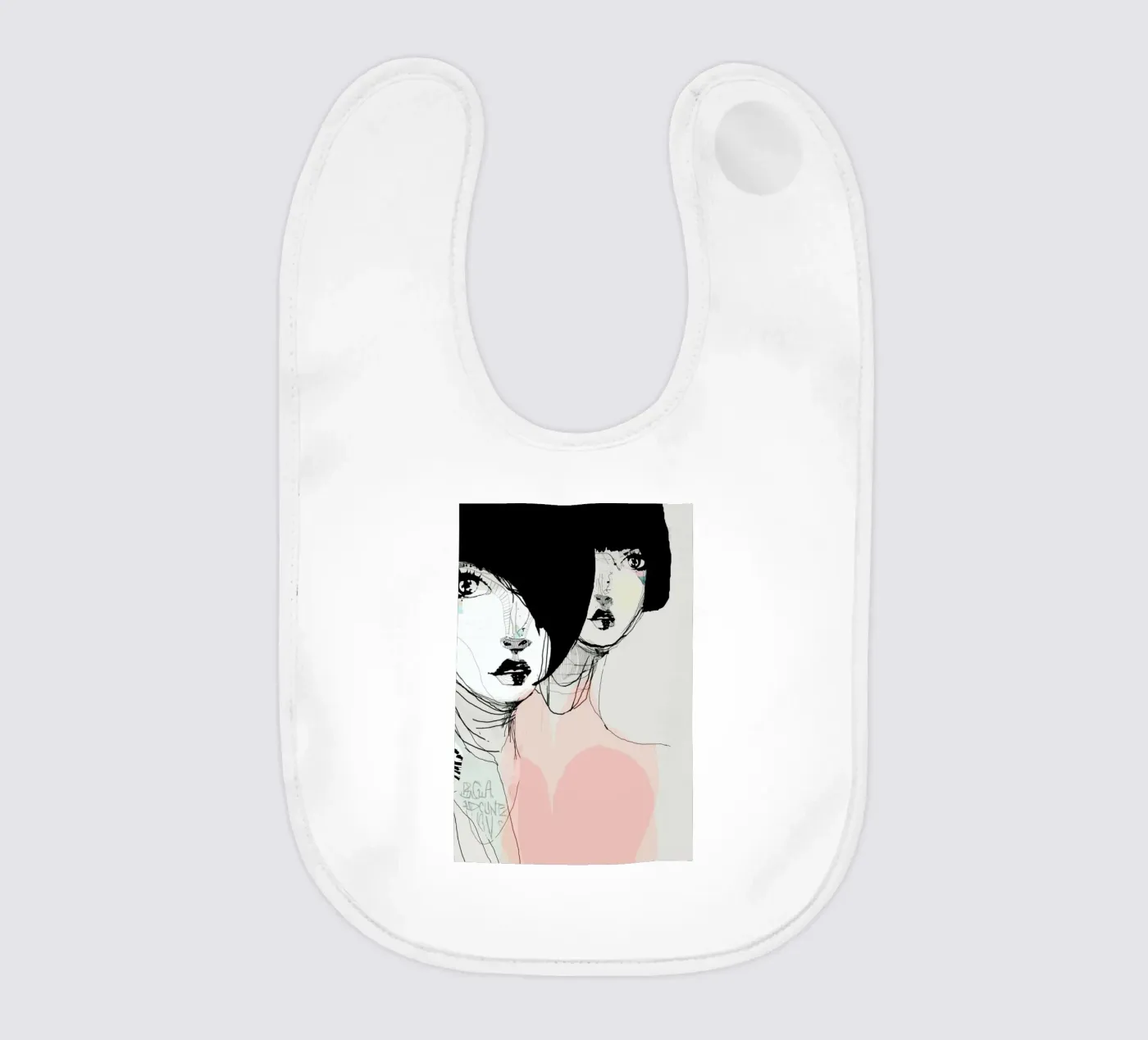 Iisis baby bib by Giulio Iurissevich
