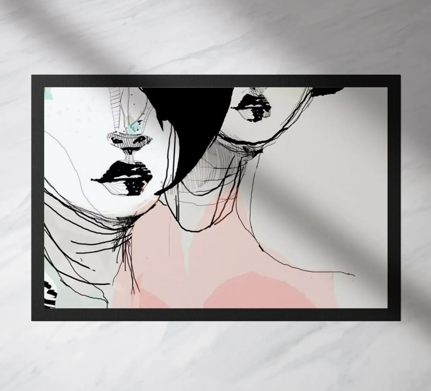 Iisis doormat by Giulio Iurissevich