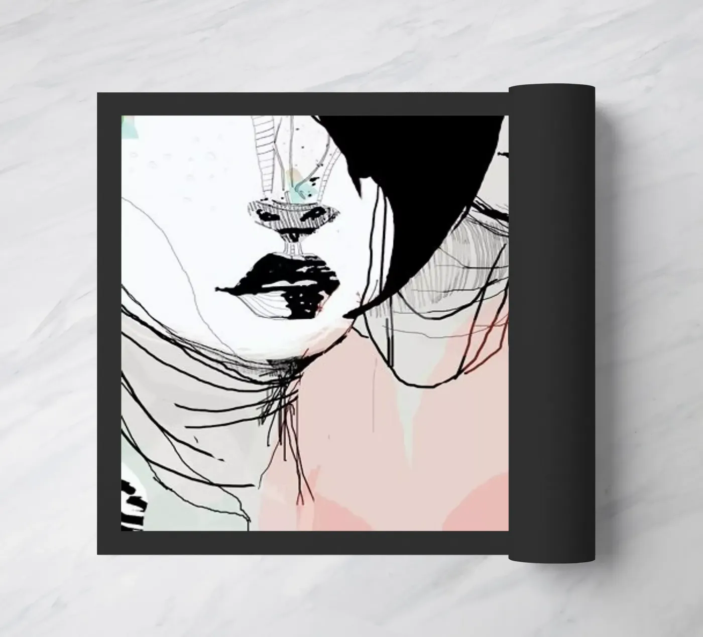 Iisis doormat by Giulio Iurissevich