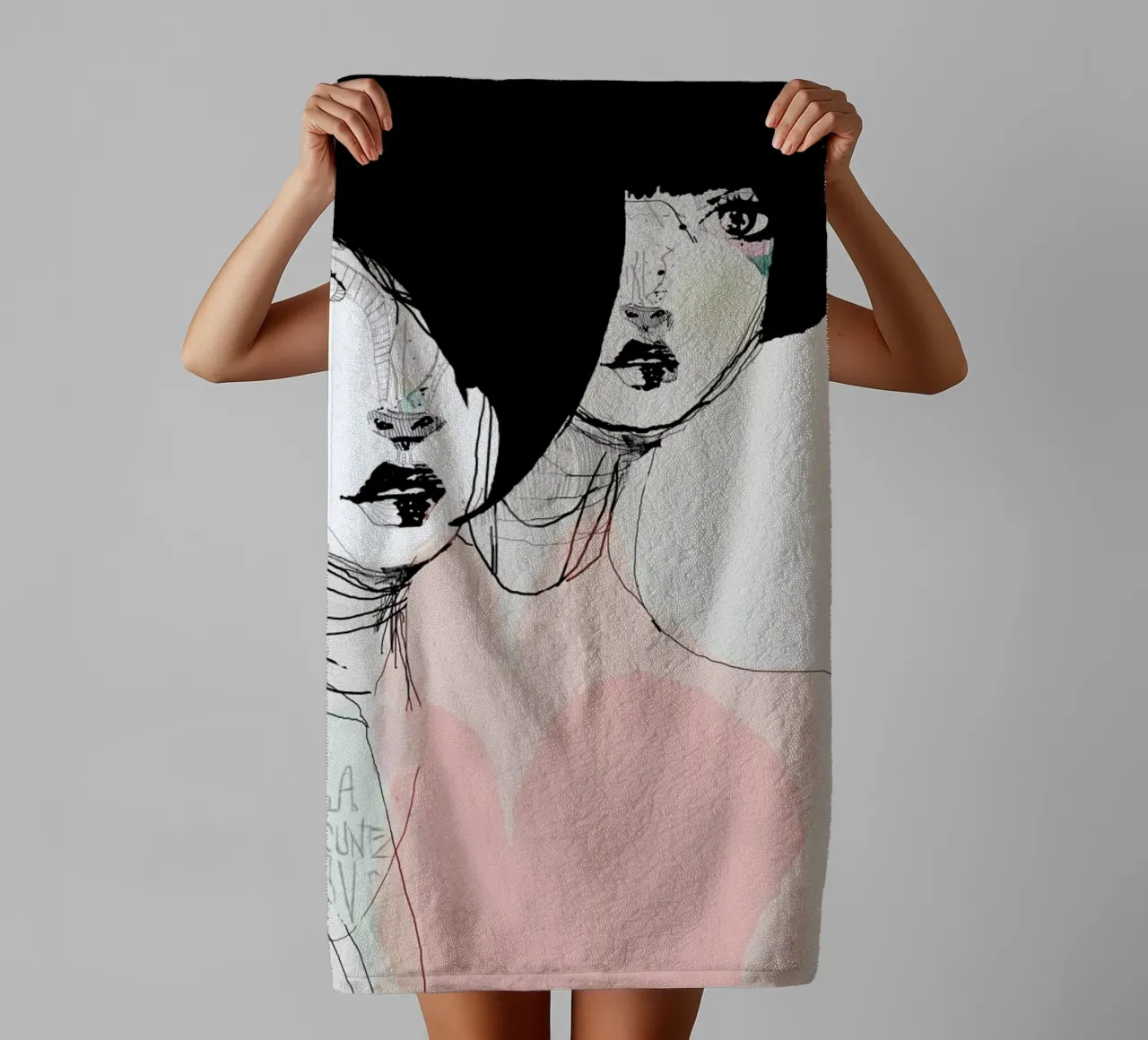 Iisis asciugamano da bagno da Giulio Iurissevich