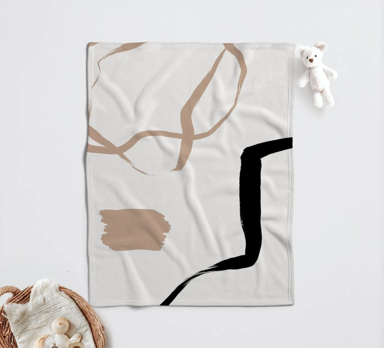 Vie Simple No 14 coperta in pile da treechild