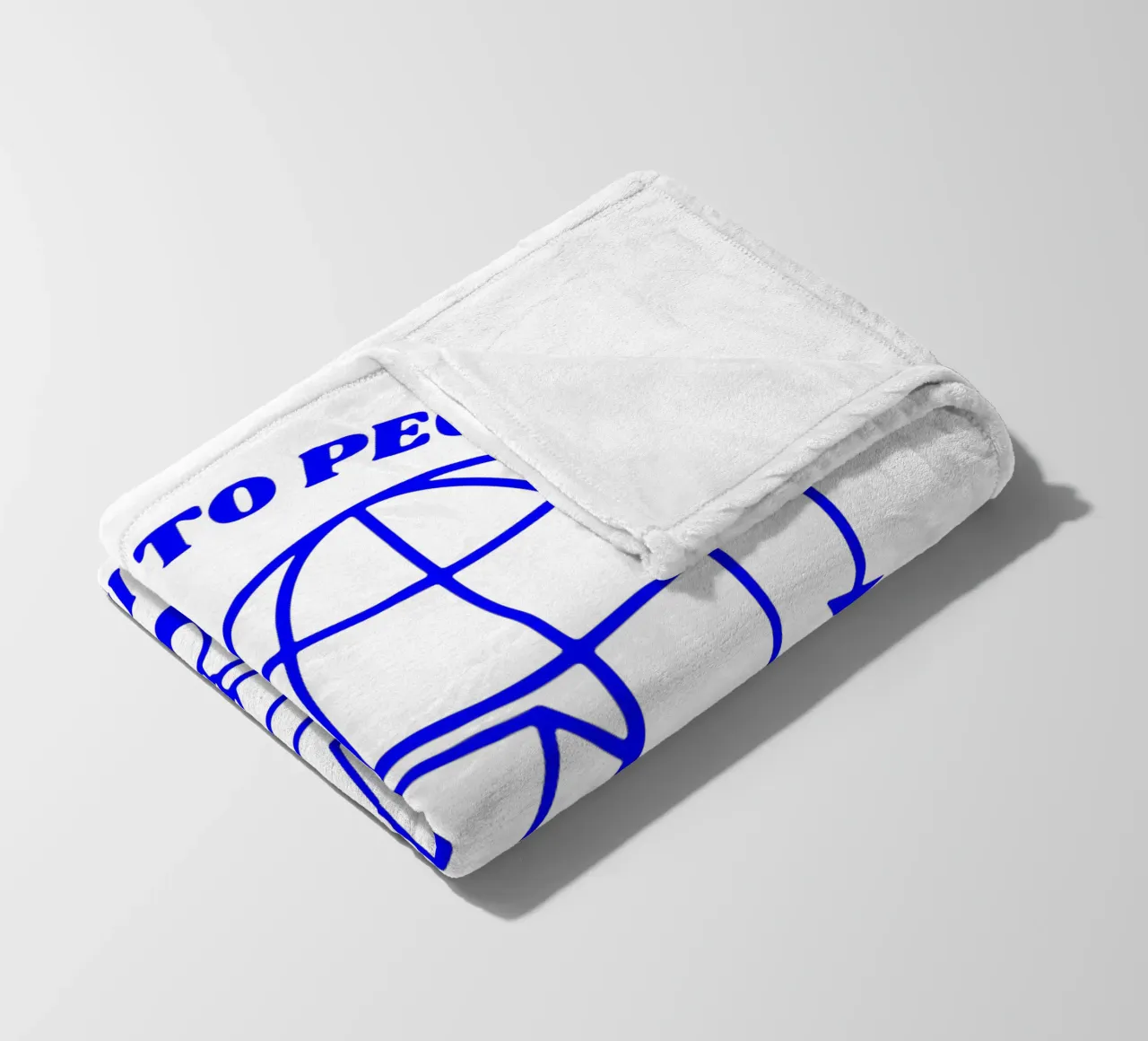 essere gentili con le persone su Internet, illustrazione funky coperta in pile da The True Type