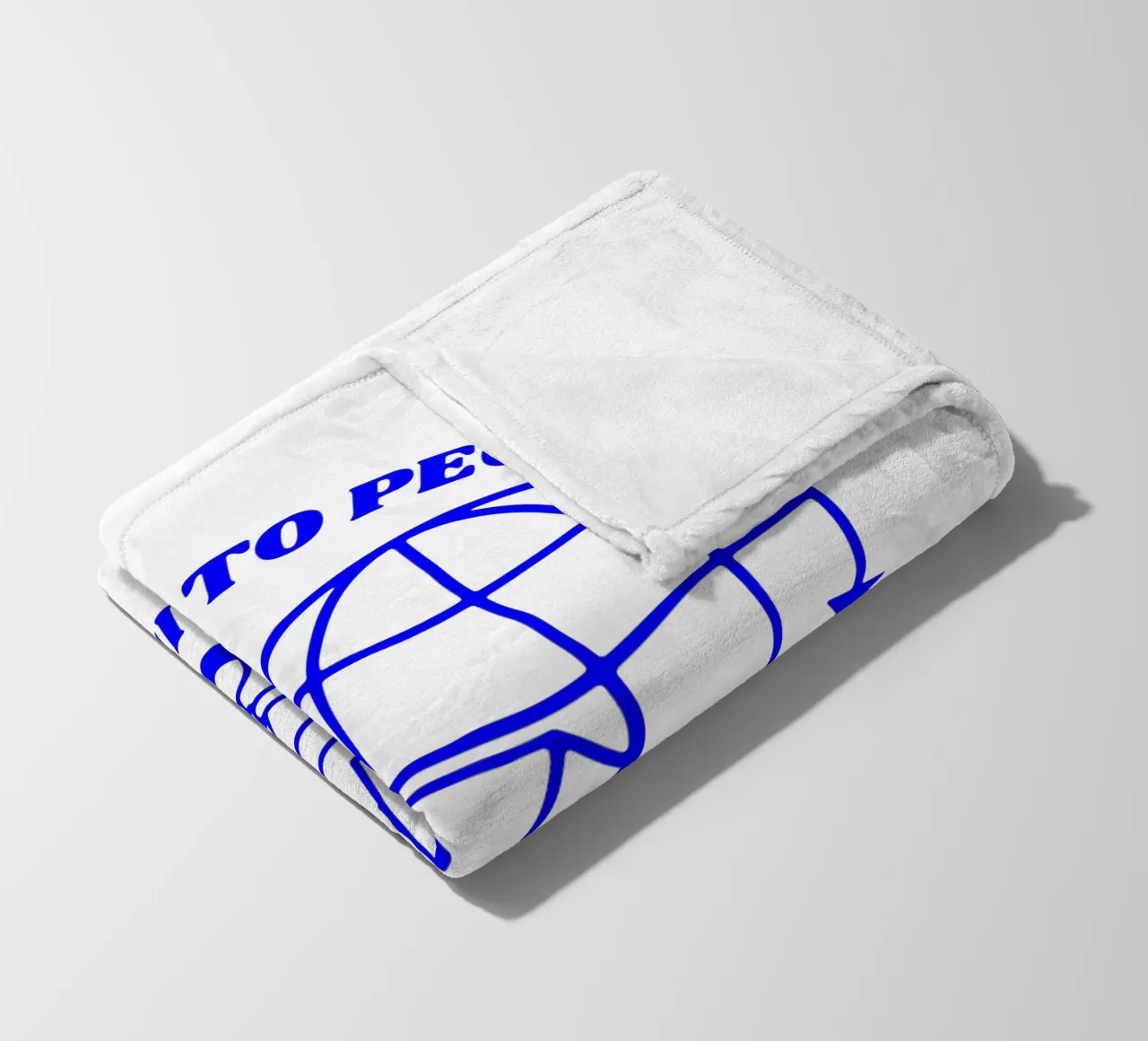 essere gentili con le persone su Internet, illustrazione funky coperta in pile da The True Type