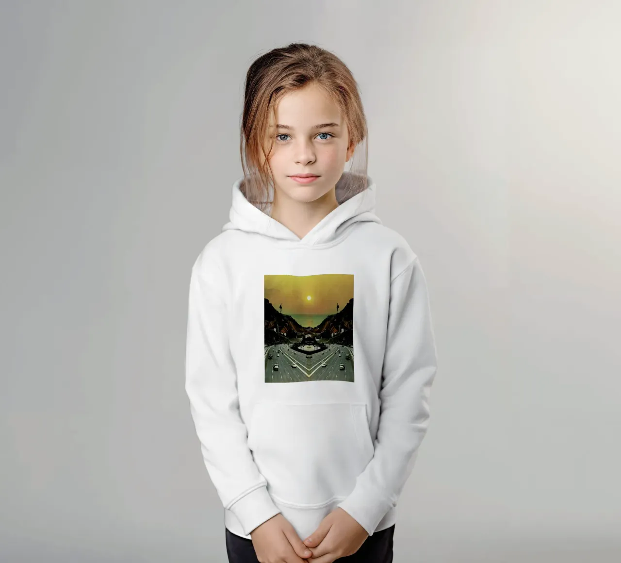 End Of The Road sweat à capuche enfant de Sammy Slabbinck
