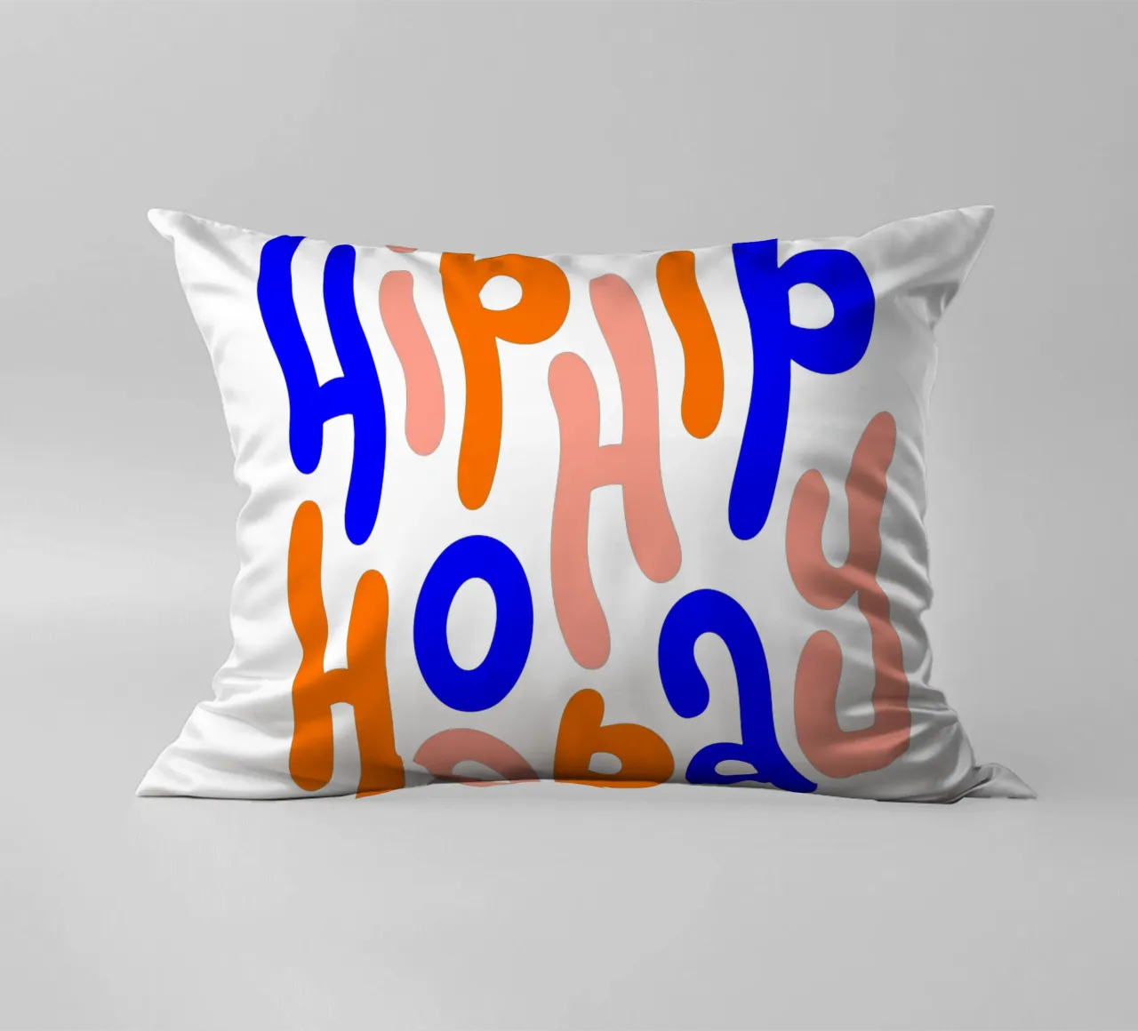 citation de la déclaration de motivation colorée coussin de The True Type