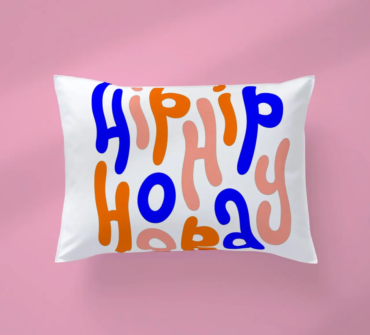 citation de la déclaration de motivation colorée coussin de The True Type