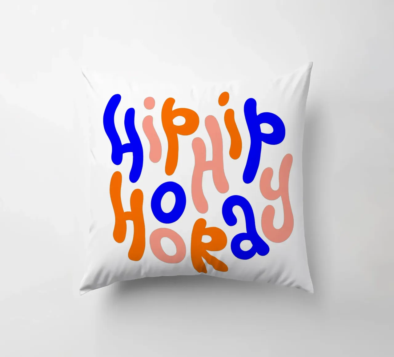 citation de la déclaration de motivation colorée coussin de The True Type
